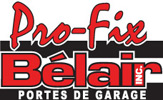 Logo Portes de Garage Pro-Fix Bélair inc.