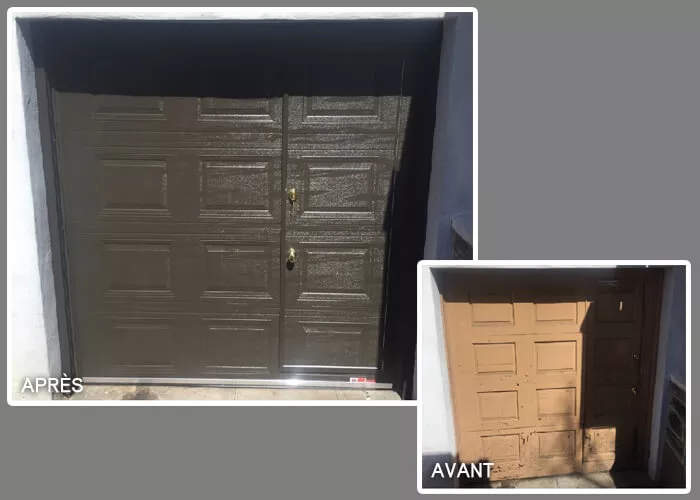 Standard+ Classique CC, 8' x 8', Brun moka, avec porte-piéton