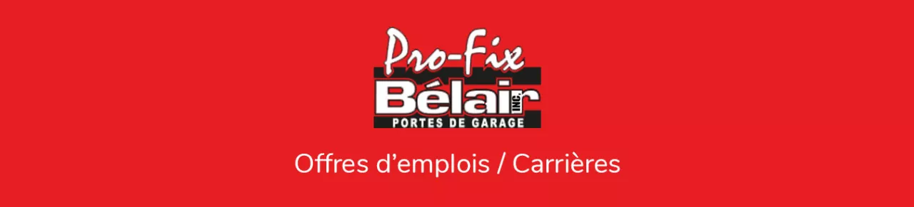 Bannière offre d'emploi